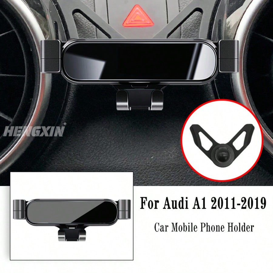 3PCS Car Phone Holder For Audi A3 S3 8V 2014-2020/A1 Sportback 8XA 8XF 2011-2019/Q2 2019-2022Gravity Navigation Bracket GPS Air Vent Clip Mount Accessories