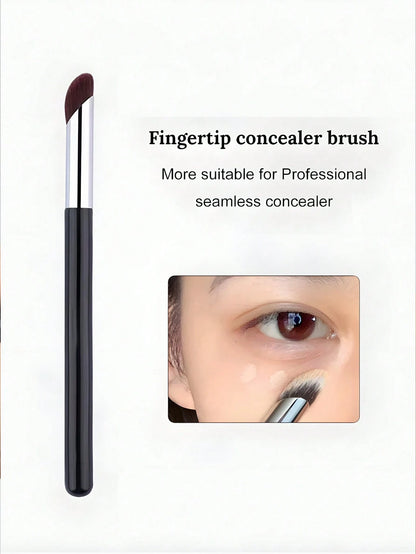 3pcs Makeup Brush Set, Including Angled Eyeliner Brush, Eyebrow Brush, Ultra-Thin Eyeshadow Brush,Foundation Brush,Concealer Brush,Blush Brush,Contour Brush,Blush Brush,Bronzer Brush,Powder Brush,Foun