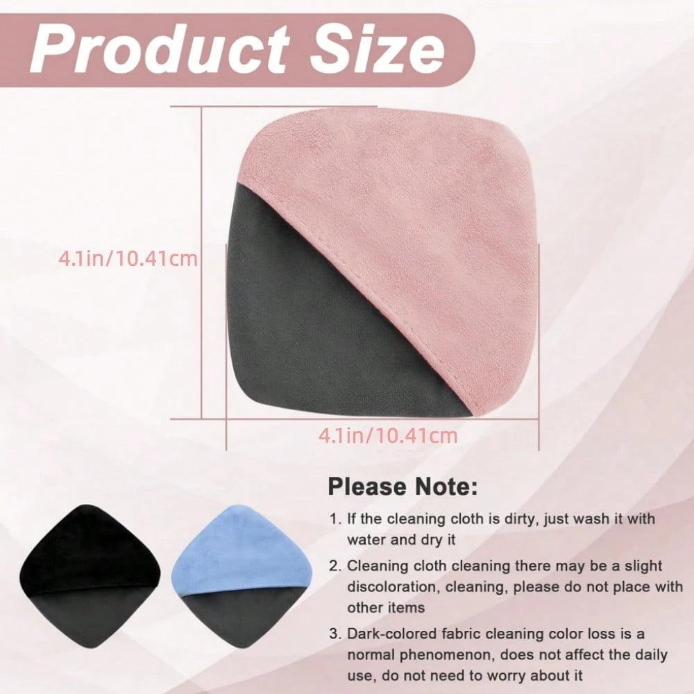 4.1 Inch * 4.1 Inch Microfiber Dashboard Wiping Cloth, Square Microfiber Cloth, Car Display Cleaning Cloth, Universal Car Dashboard Display Interior Cleaning Tool