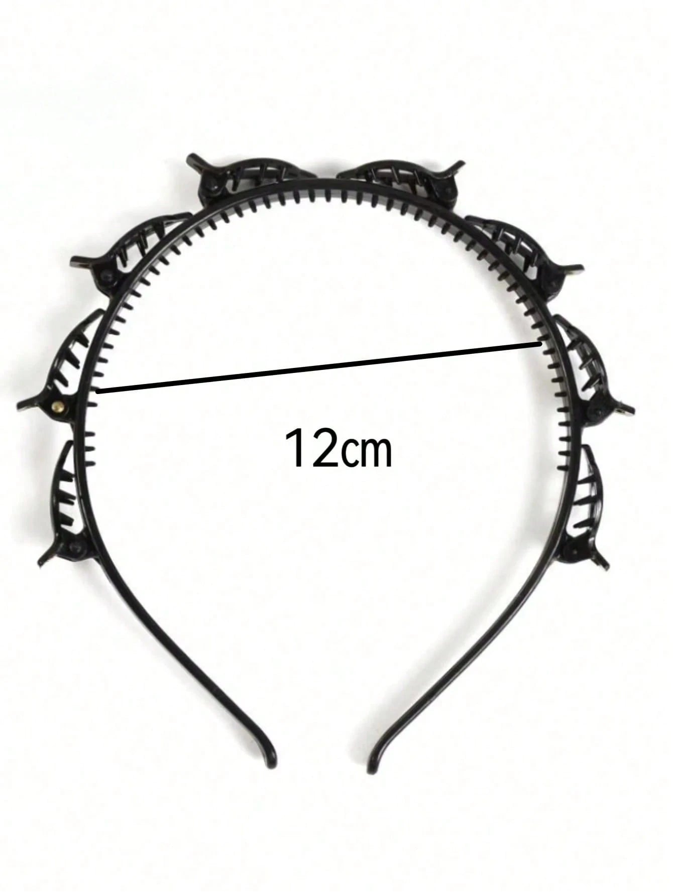 4/2/1pc New Korean Style Hollow Woven Headband Knitted Hair Clip Women Hair Accessories Daily Use Suitable For Curly Hair Styling Skincare Face Washing Makeup Masking Travel Hair Care