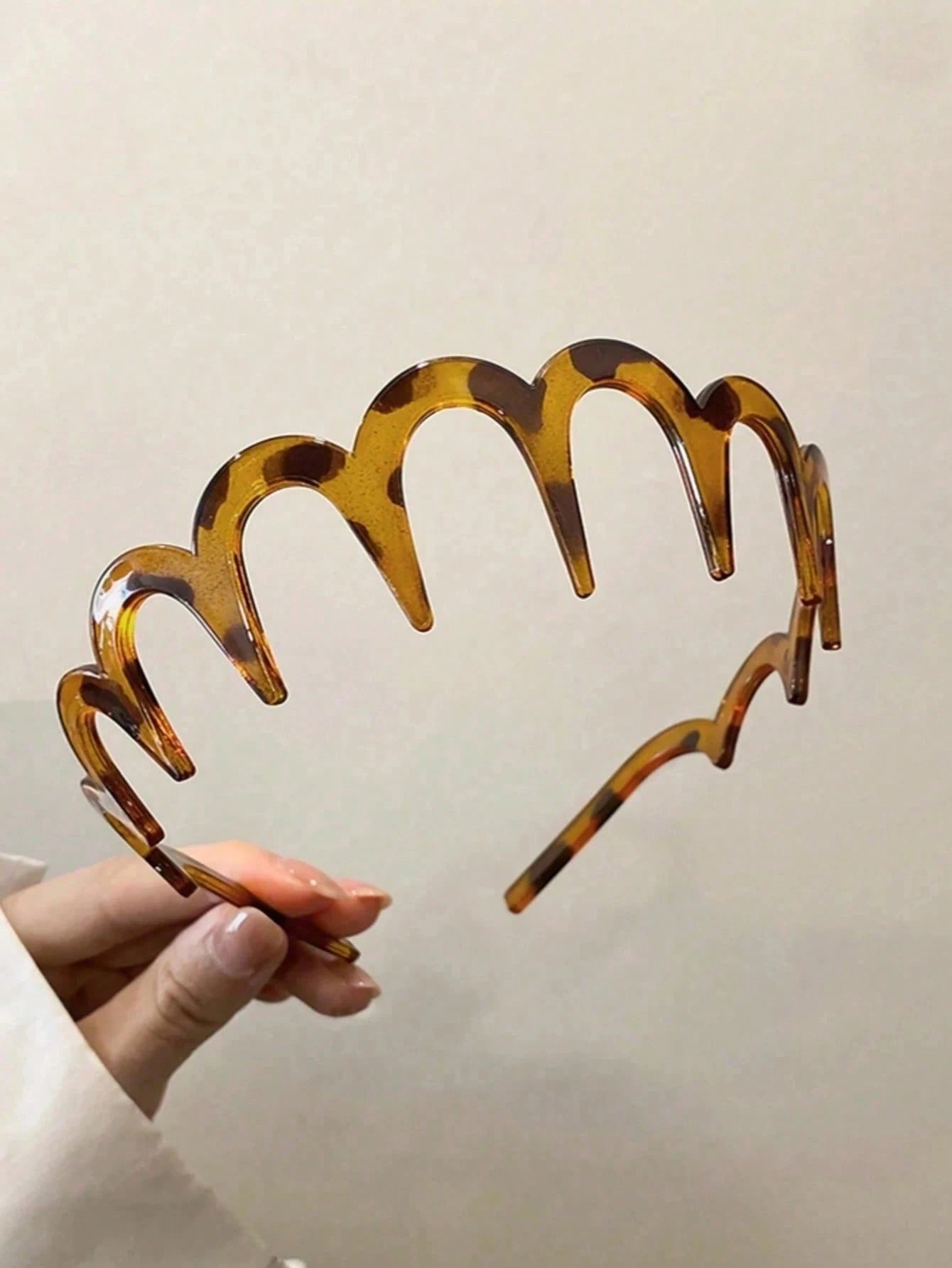 4/2/1pc New Korean Style Hollow Woven Headband Knitted Hair Clip Women Hair Accessories Daily Use Suitable For Curly Hair Styling Skincare Face Washing Makeup Masking Travel Hair Care