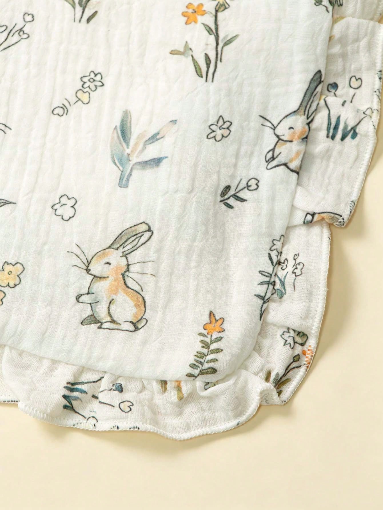 4 Packs Cotton Burp Rags Ruffle Baby Burp Cloths Baby Boy & Girl, Absorbent Cotton Burping Cloths For Babies,Infant Towels, Milk Spit Up Rags