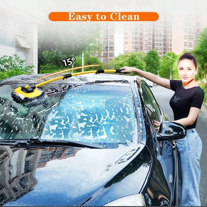 43-Inch Long-Handle Car Wash Brush Mop