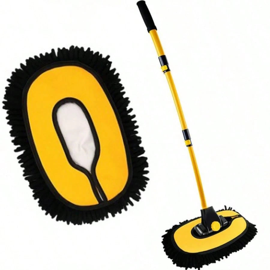 43-Inch Long-Handle Car Wash Brush Mop