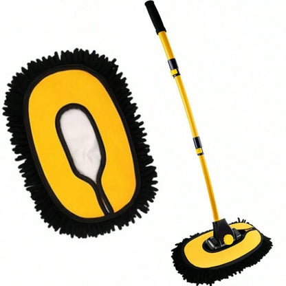 43-Inch Long-Handle Car Wash Brush Mop