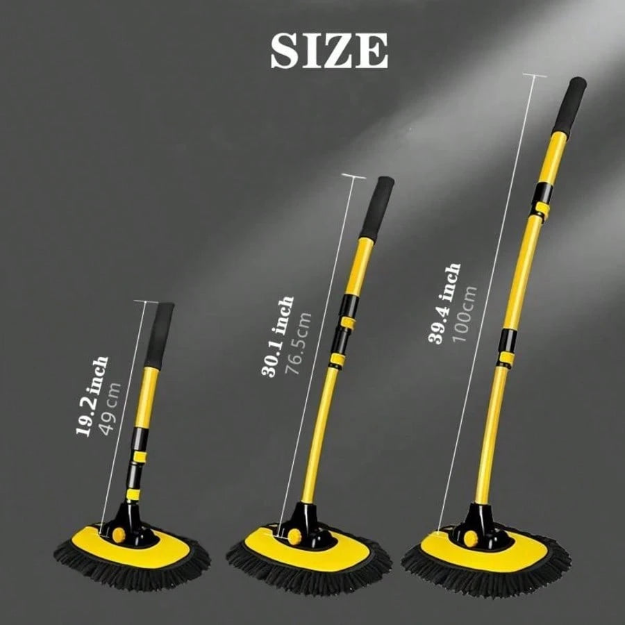 43-Inch Long-Handle Car Wash Brush Mop