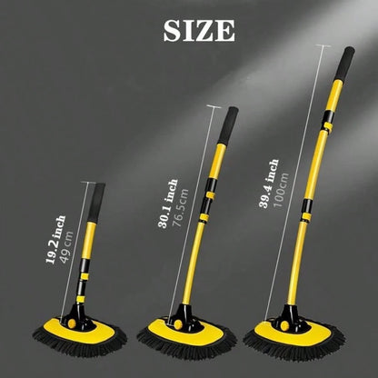 43-Inch Long-Handle Car Wash Brush Mop