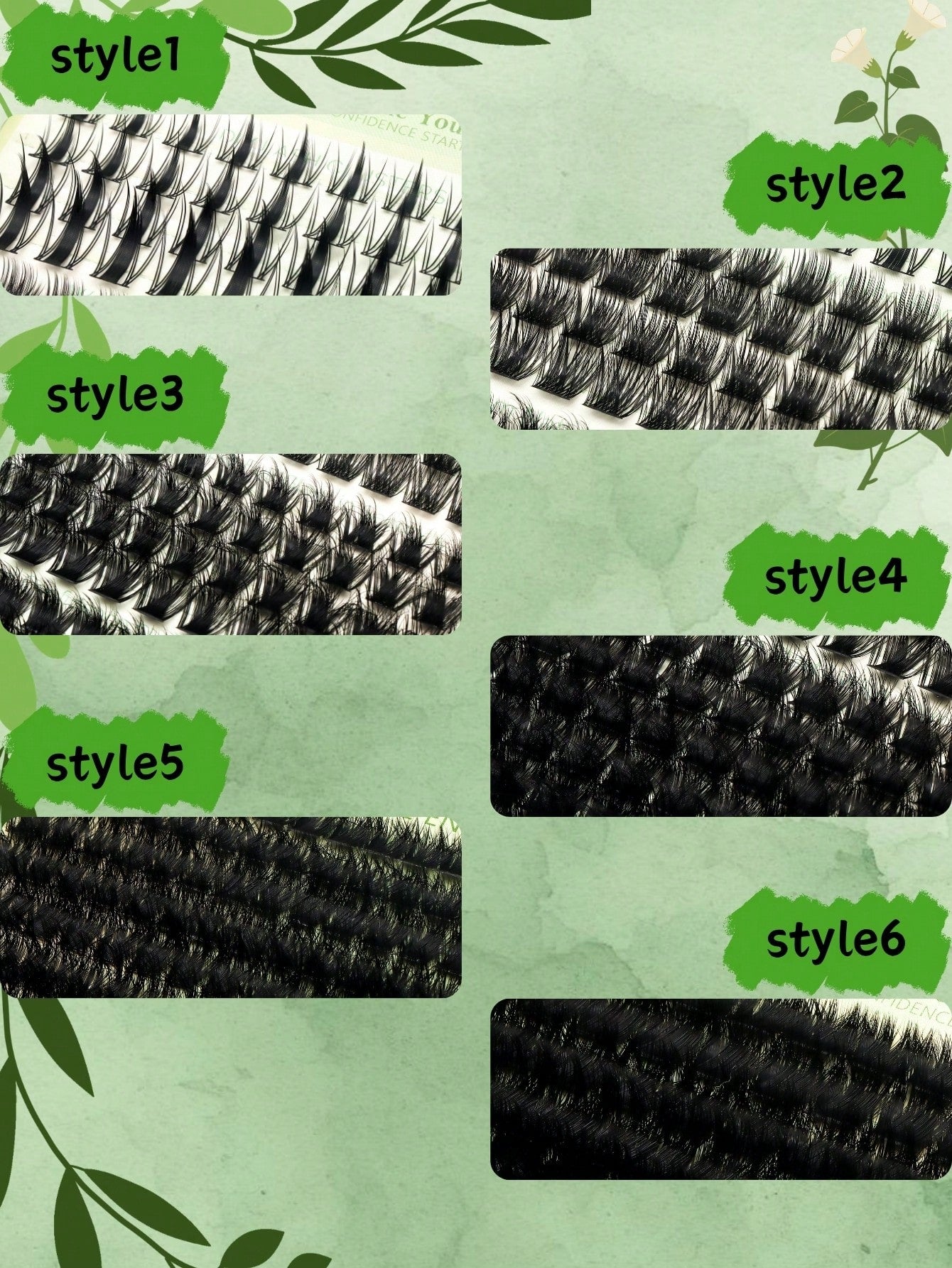 460 Clusters D-Curl Fluffy False Eyelashes, 120D+200D Dual Density Combination, 8-16MM Mixed Length, Large Capacity Segmented Single Cluster Arrangement, Dense And Voluminous Yet Retaining Natural Lay