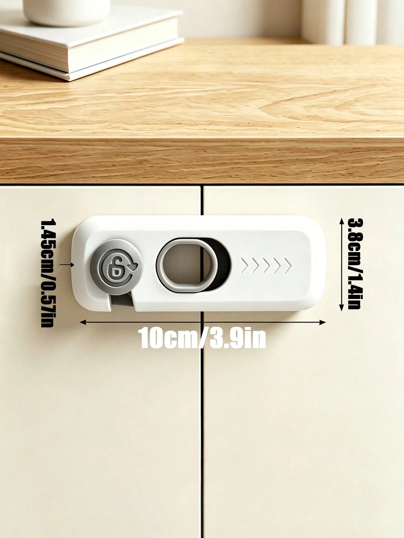 4pcs/2pcs Children Drawer Locks, No-Drill Baby Safety Locks, Suitable For Refrigerator, Cabinet, Drawer And Double Door