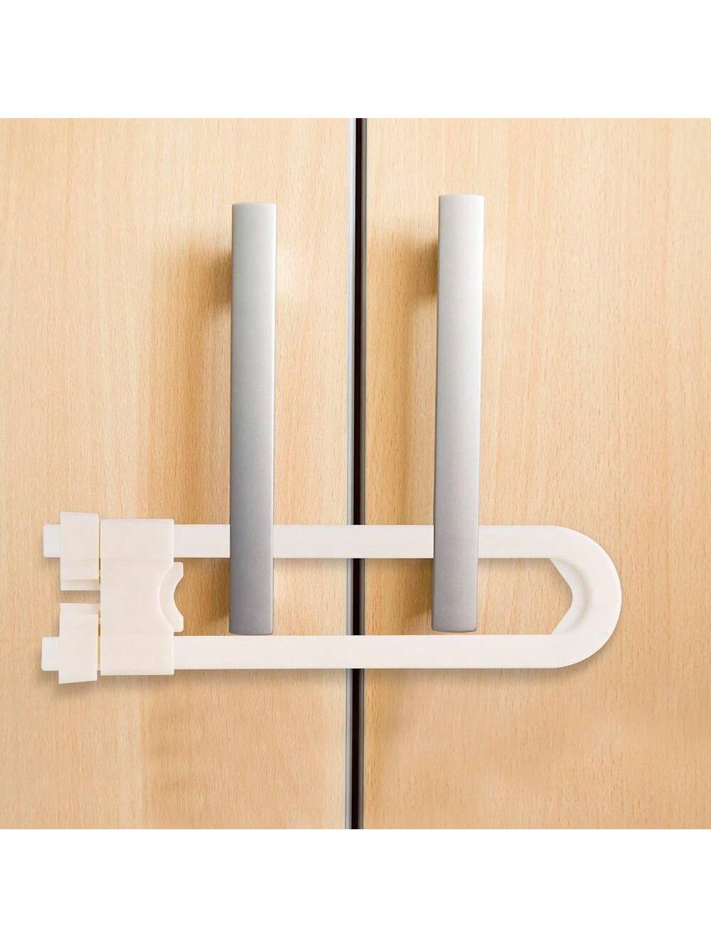 4pcs/8pcs Kids Lock Anti-Drawer Protection U-Shaped Fridge Cabinet Door Lock Baby Shower Family Decorations Gifts