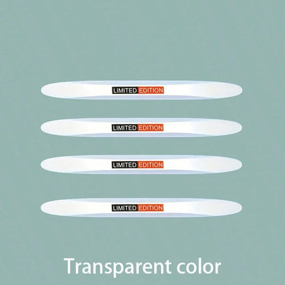 4pcs Car Door Anti-Collision Strips, Car Door Magic Anti-Scratch Stickers, Rearview Mirror Protection Strips, Used For Preventing Car Door Scratches And Anti-Collision Protection Strips, Invisible Car
