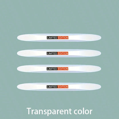 4pcs Car Door Anti-Collision Strips, Car Door Magic Anti-Scratch Stickers, Rearview Mirror Protection Strips, Used For Preventing Car Door Scratches And Anti-Collision Protection Strips, Invisible Car