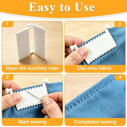 4pcs Hinged Sewing Clips, Suitable For Hand Sewing, Embroidery And Quilting, Can Position And Fix Fabric, Suitable For Sewing Beginners And Home Craft Enthusiasts, Mother's Day Gift, Essential DIY Cra
