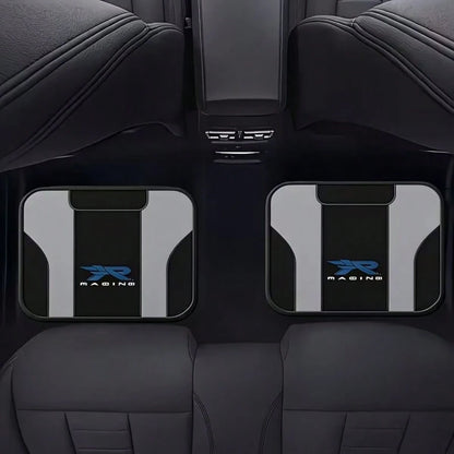 4pcs Premium Car Floor Mats- Crystal Velvet Material, Easy To Clean, Front & Rear Seat Mat Set, Suitable For Trucks, Sedans & SUVs, Anti-Mud & Snow, All-Weather, Easy Installation