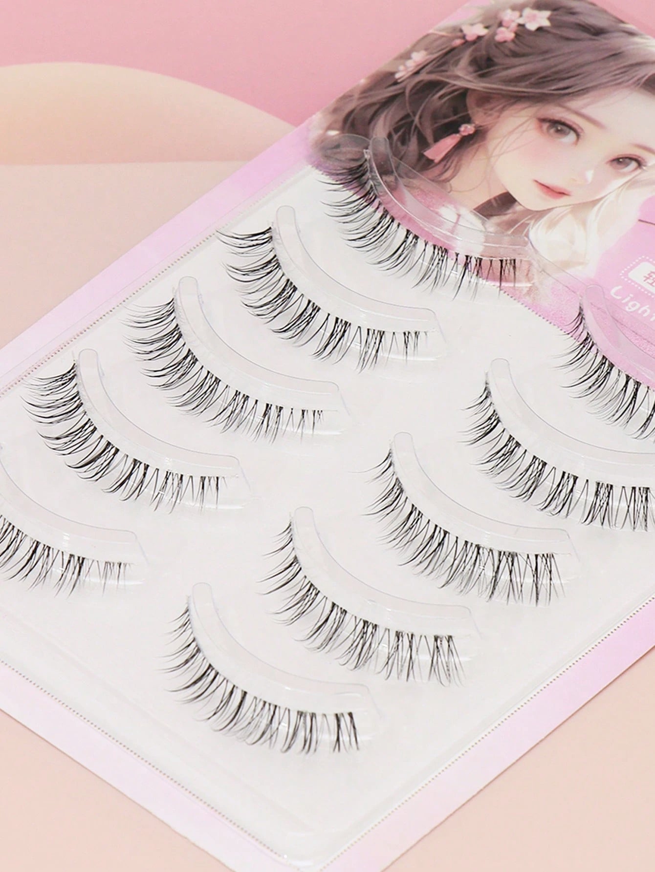 5/1 Optional Style Eyelashes, Silk Texture, No False Lashes, Soft And Fluffy, Strong 3D Dimensionality, Beautiful Fox Fur Eyelashes, Long And Slender Lashes, Frizzy, Messy, Multi-Layered Eyelashes, Sh