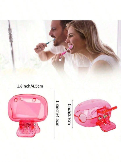 5/3/1pc Toothbrush Head Protective Cover; Travel Toothbrush Dust Cover, Toothbrush Head Storage Box, Portable And Easy To Clean, Prevents Dust And Foreign Objects From Contaminating Toothbrush, Keeps