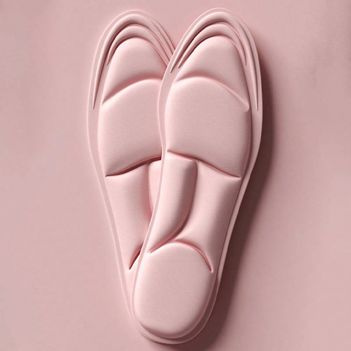 5D Comfortable Shock-Absorbing Insoles, Soft & Breathable, Suitable For All Seasons Including Sports Shoes, Snow Boots, Casual Shoes, White Shoes For Men & Women, Sports Shoe Insoles, And Arch Support
