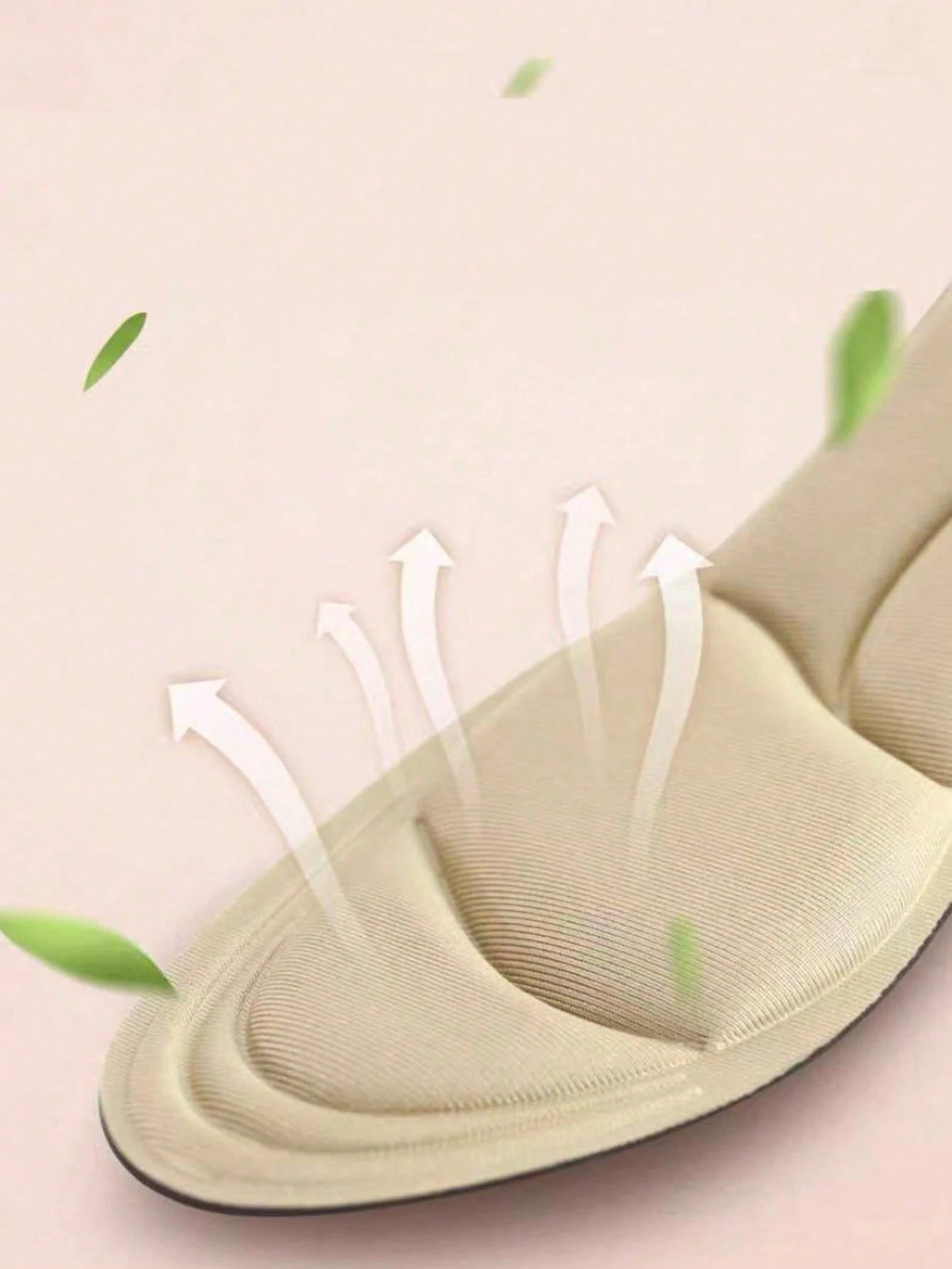 5D Comfortable Shock-Absorbing Insoles, Soft & Breathable, Suitable For All Seasons Including Sports Shoes, Snow Boots, Casual Shoes, White Shoes For Men & Women, Sports Shoe Insoles, And Arch Support