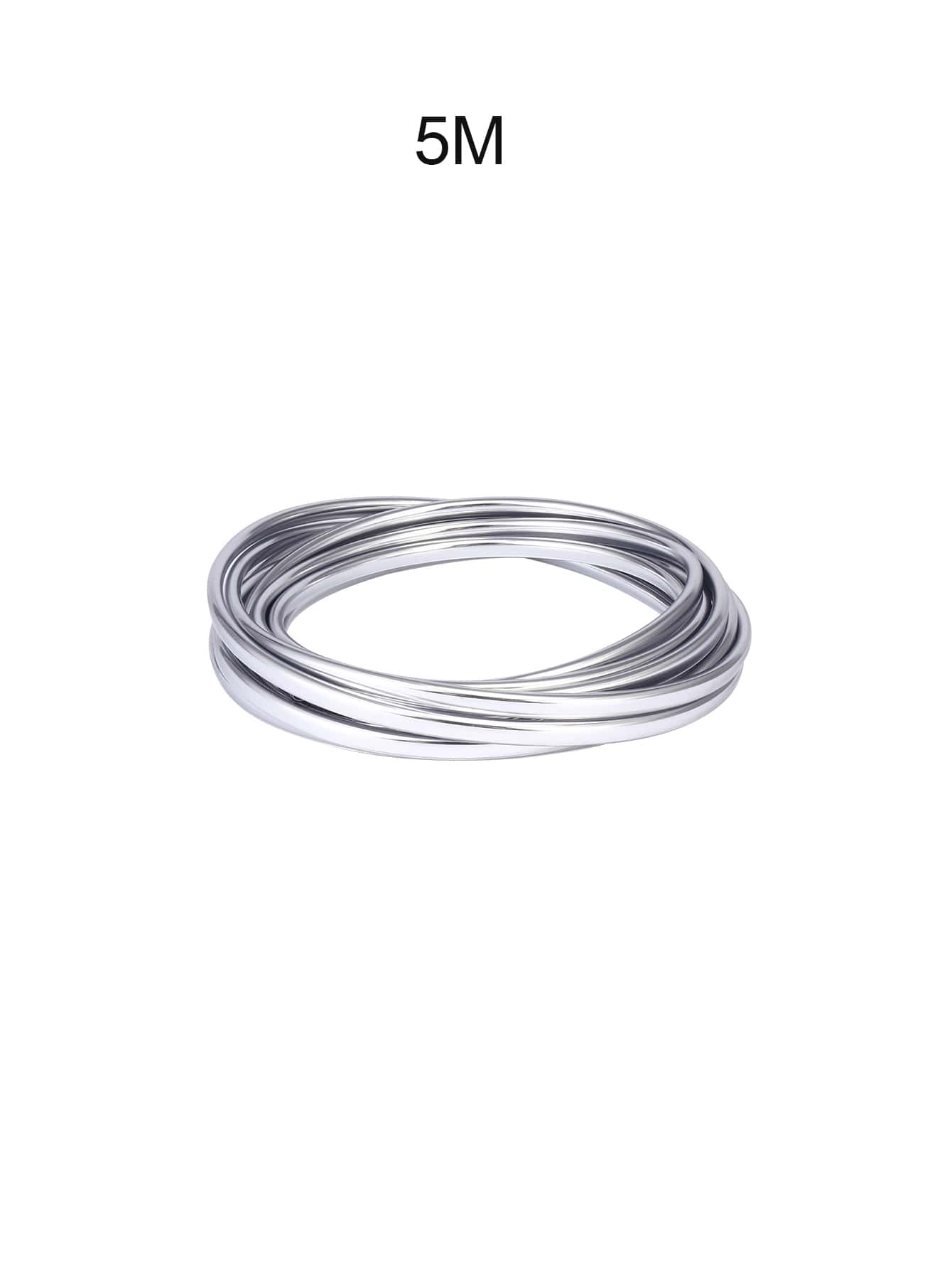 5m Electroplated Car Door Anti-Collision Strip, Stick On Car Door, Soundproof Door Edge Protection Strip, Door Decorative Strip