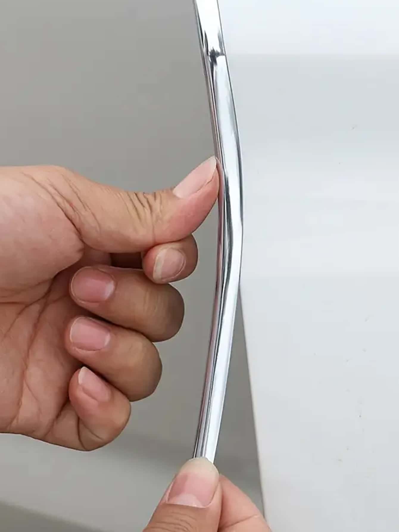 5m Electroplated Car Door Anti-Collision Strip, Stick On Car Door, Soundproof Door Edge Protection Strip, Door Decorative Strip