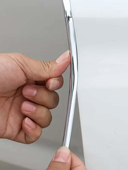 5m Electroplated Car Door Anti-Collision Strip, Stick On Car Door, Soundproof Door Edge Protection Strip, Door Decorative Strip