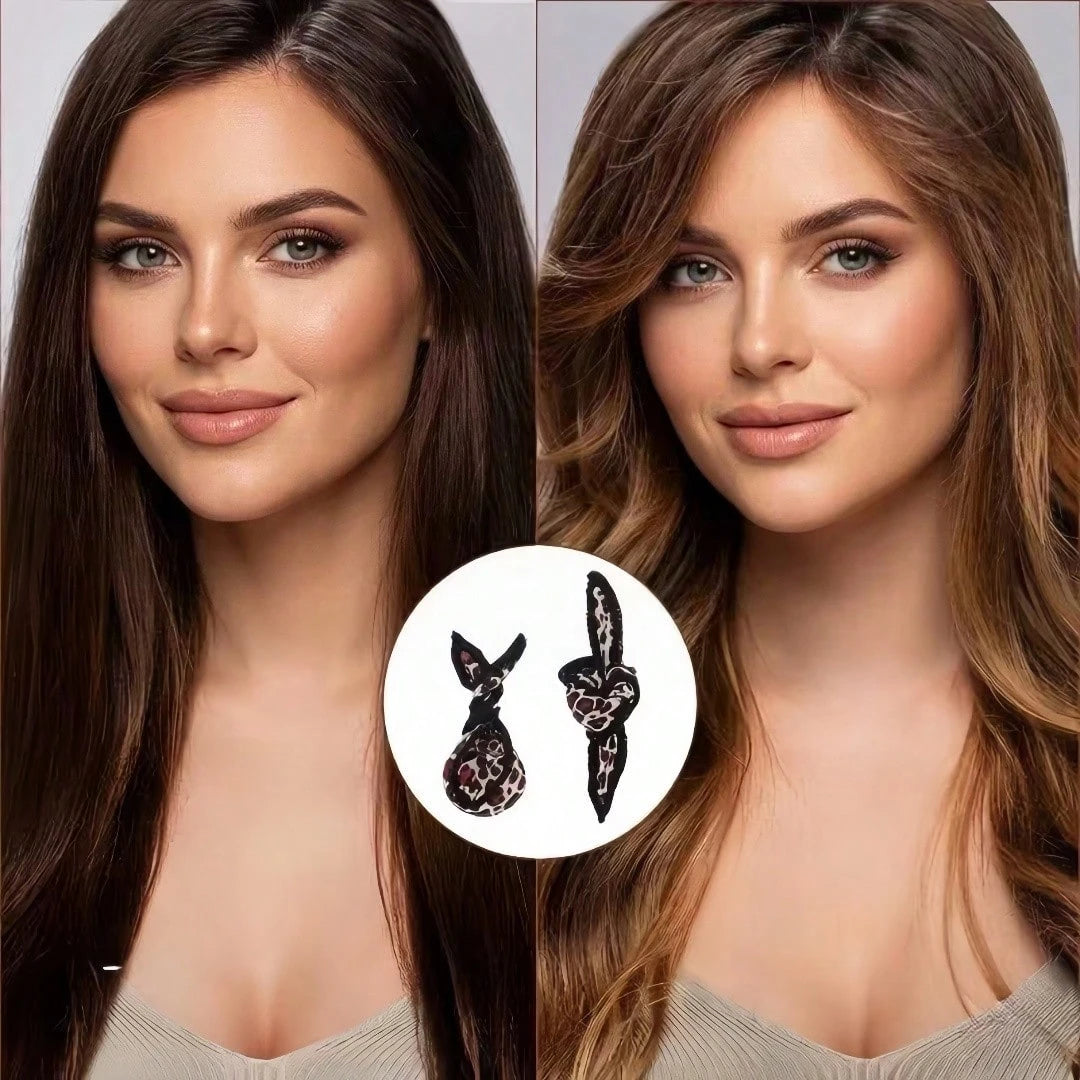 5pcs/10pcs/15pcs/20pcs New Leopard Print Foam Hair Curlers, Soft Sleep Hair Curlers, No Hair Spray Needed To Create Voluminous Curls, Foam Pillow Hair Curlers. Unisex, Suitable For Daily Wear, Also A