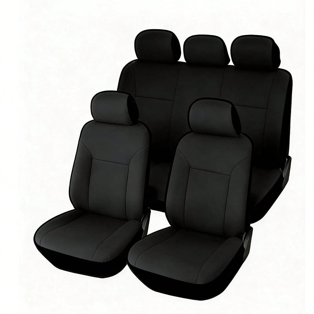 5pcs Car Seat Covers, New Breathable Ventilated Soft Comfortable Summer Car Seat Covers, Car Accessories, Women's Car Seat Covers, Car Decor, Car Seat Covers, Car Interior Accessories, Men's Car Seat