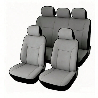 5pcs Car Seat Covers, New Breathable Ventilated Soft Comfortable Summer Car Seat Covers, Car Accessories, Women's Car Seat Covers, Car Decor, Car Seat Covers, Car Interior Accessories, Men's Car Seat