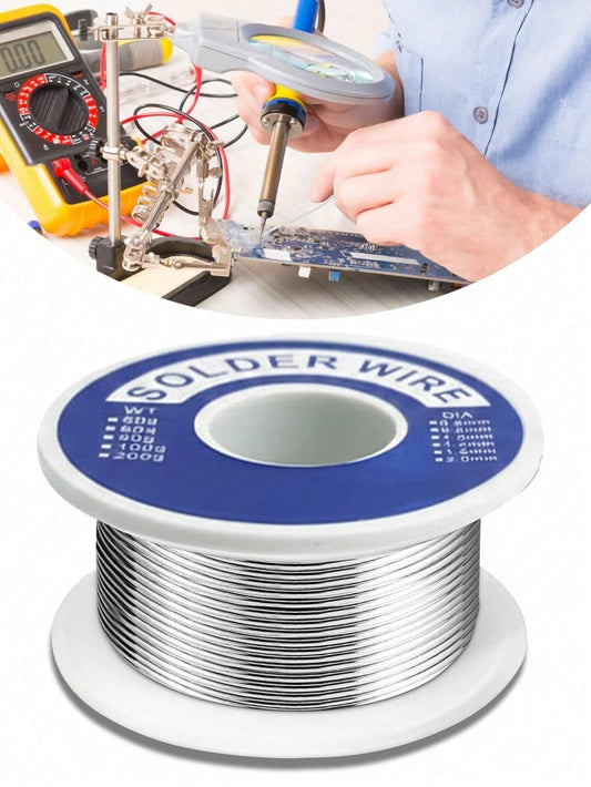 63-37 Tin Lead Rosin Core Solder Wire, 0.6/0.8/1mm Diameter, For Electrical Welding, Contains 2.8% Flux