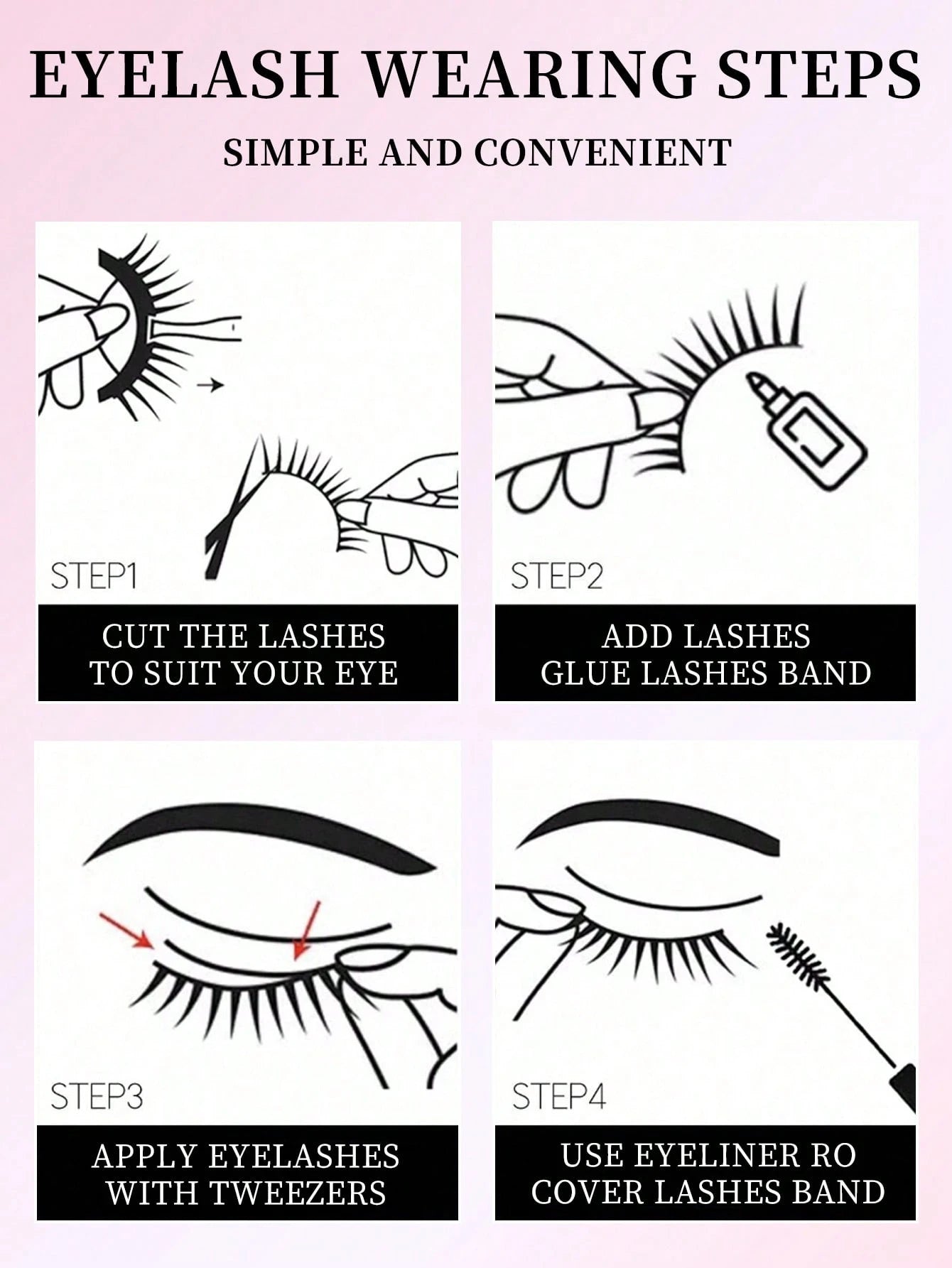 7 Pairs Natural Half-Length Cat Eye False Eyelashes, Fluffy Lightweight 3D Faux Mink Lash Set, Soft Strip Lashes- Suitable For Cosplay, European & American Style Long False Eyelashes