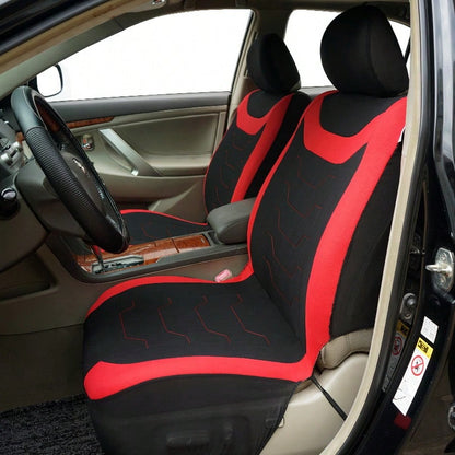 9PCS/4PCS Car Seat Covers Fashion Design Universal Fit For Car Truck SUV Airbag Auto Accessories Decoration For Women