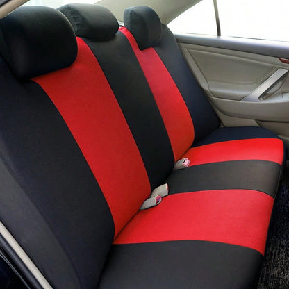 9PCS/4PCS Car Seat Covers Fashion Design Universal Fit For Car Truck SUV Airbag Auto Accessories Decoration For Women