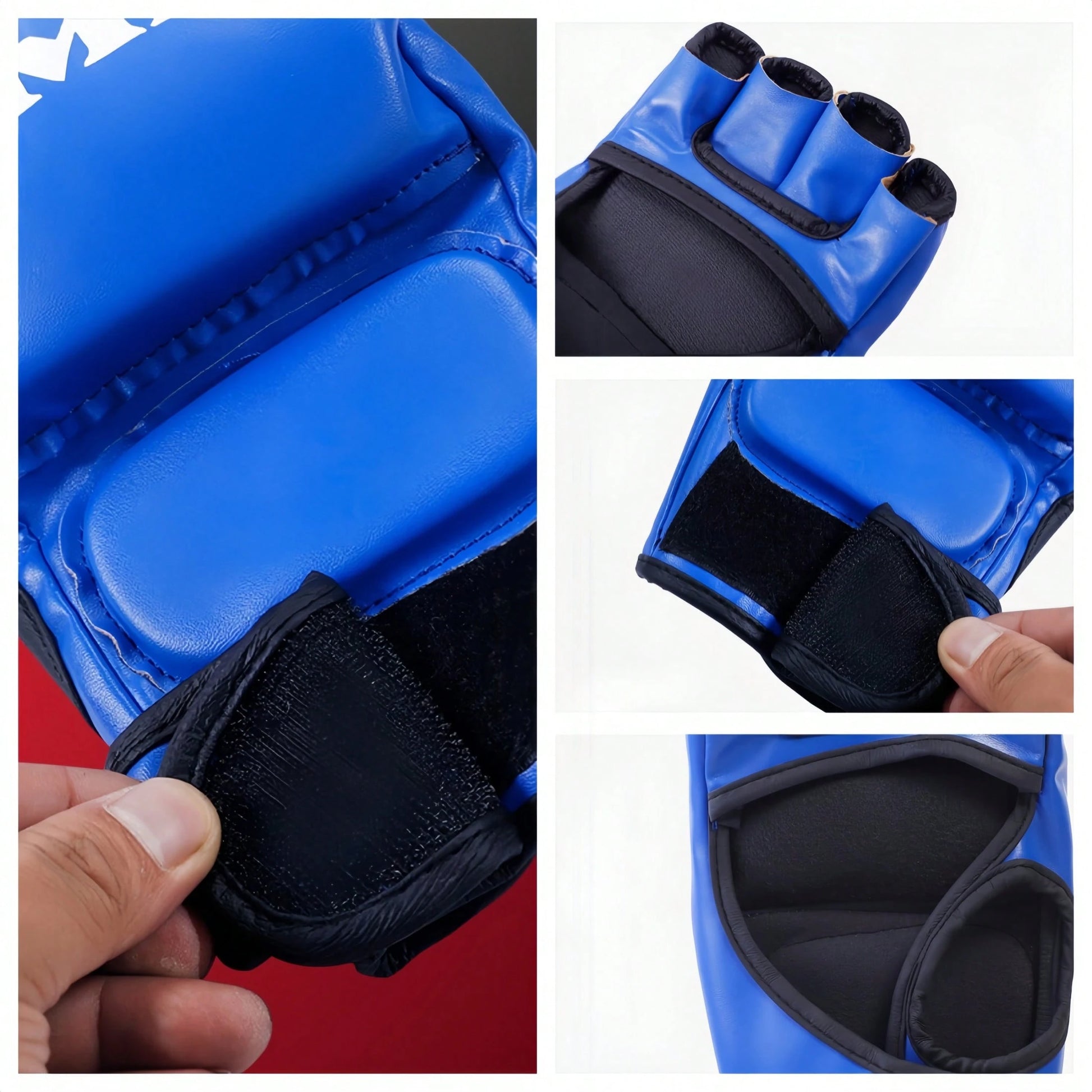 A Pair Of Adult Half-Finger MMA Boxing TrainingGloves, Suitable For Sanda. Muay Thai. MMA. UFCAnd Other Sports