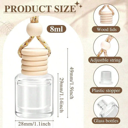 A Variety Of Scents Can Be Selected. Random 5pc Car Perfume Pendant Is Suitable For Christmas, Anniversary, Deodorization, Air Freshening, Fragrant Essential Oil, Car Necessities, Car Accessories Perf