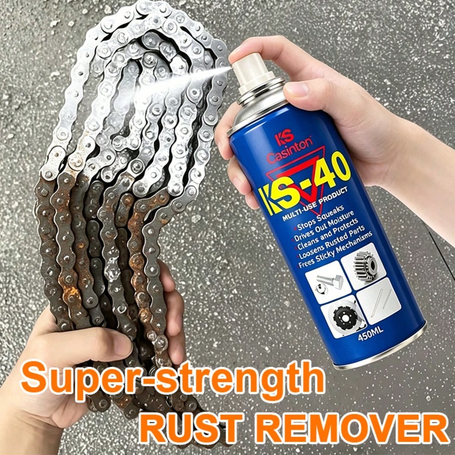 Advanced Rust Remover- Suitable For Various Rusted Items, Automotive Rust Removal, Engine Rust Converter, Automotive Parts Maintenance Cleaner, Fast Rust Removal, Rust Prevention