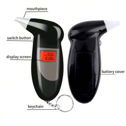 Alcohol Breathalyzer, Alcohol Tester (Shipped Without Battery)