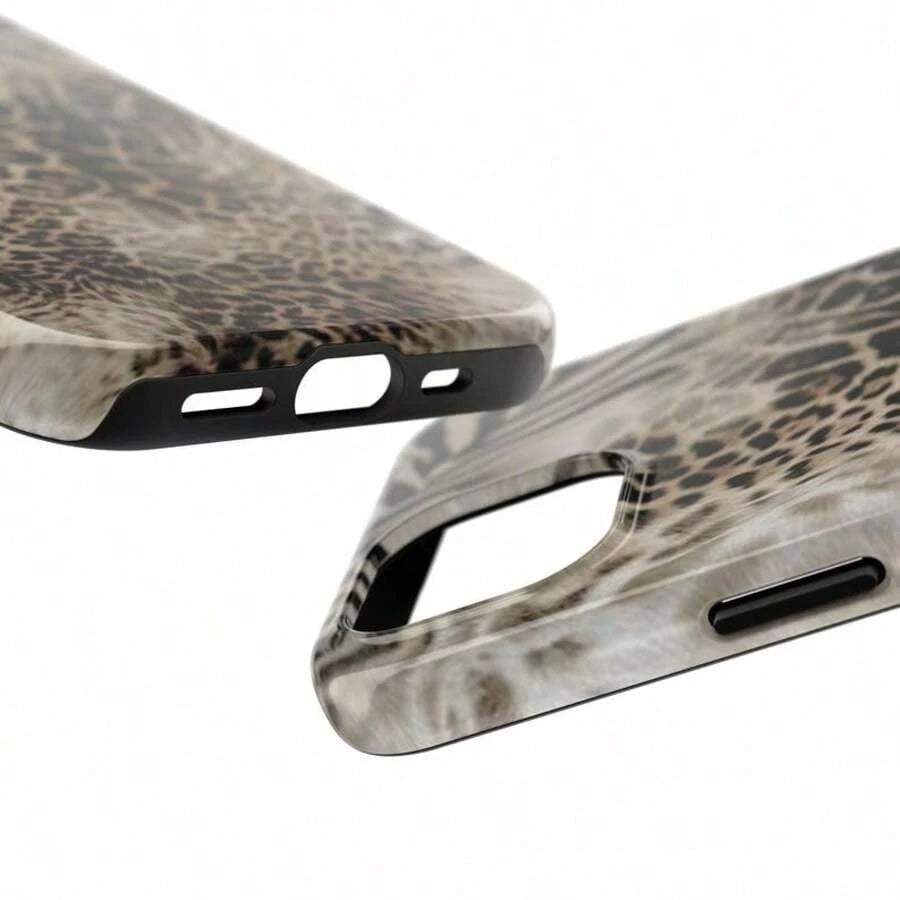 Animal Print Cheetah Zebra Tiger Phone Case, Phone Cases Phone Cover Hard Case Tough 2-Piece Phone Case