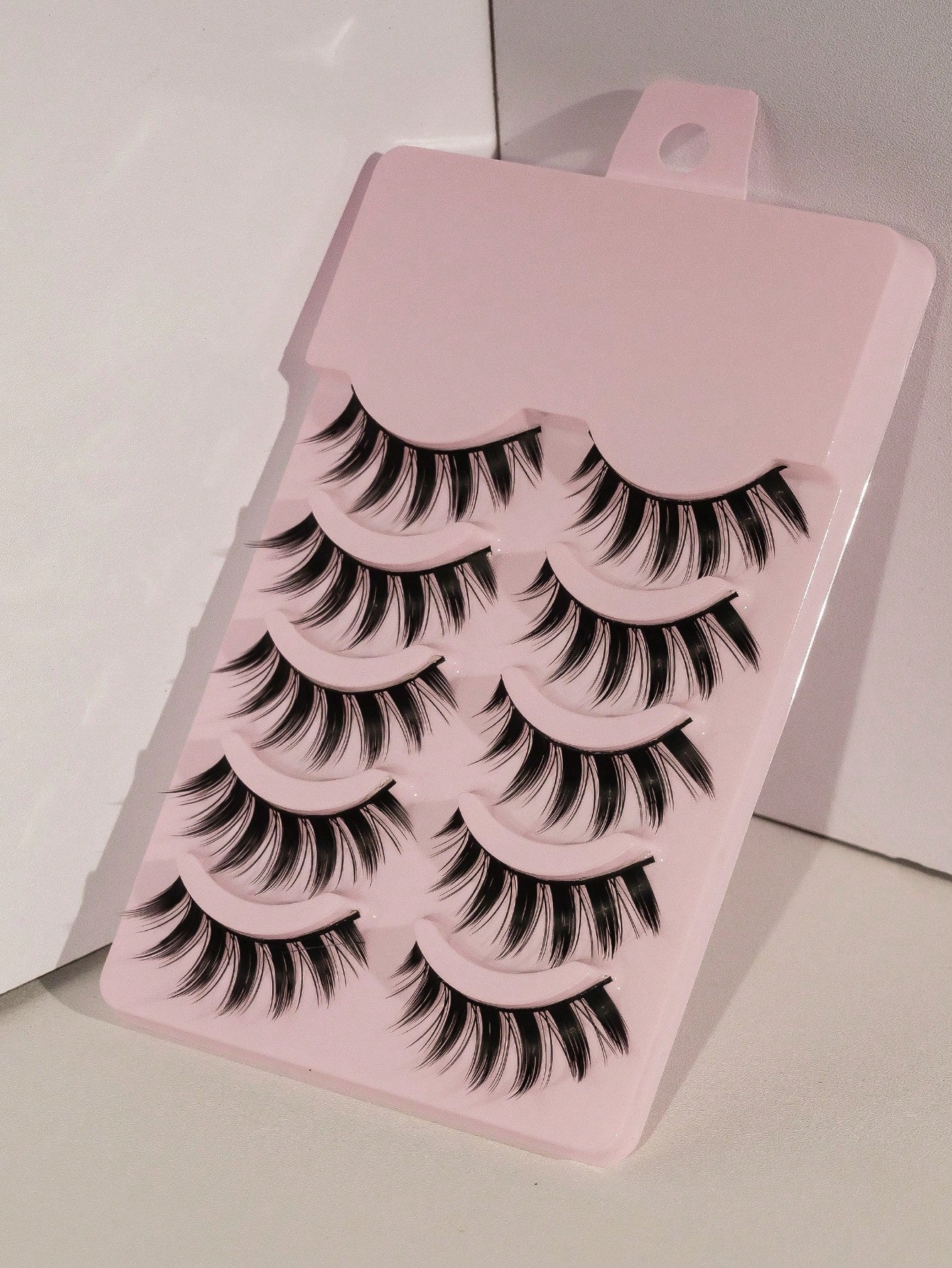 Anime Manga False Eyelashes 5 Pairs Set- Natural Wispy Fluffy Spiky Doll Lashes For Cartoon Makeup & Cosplay European, American, And Japanese Styles
