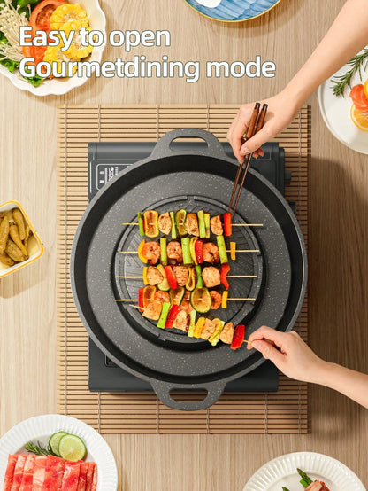 AORAN Portable Cassette Stove, High-Power Butane Stove With Safety Lock, Perfect For Camping, Hiking, And Backyard Barbecue