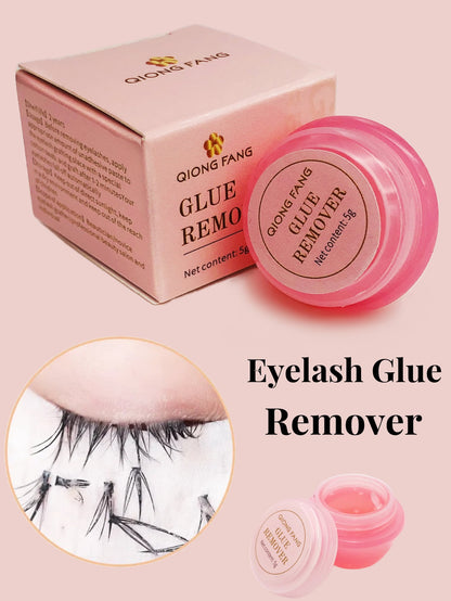 Asiteo 1pc 5g Eyelash Extension Glue Remover Non-Irritating For DIY Lash Clusters Quick Removing Grafted Eyelashes Make Up Tool Lash Glue, Eyelash Glue