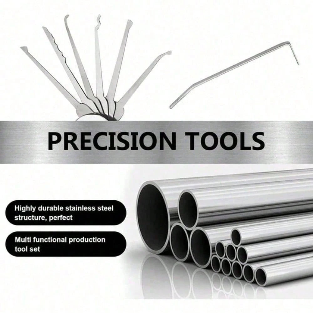 Automotive Pick And Hook Set- Precision Car Repair Tools, Durable Detailing Hooks For Auto Maintenance, Engine, Trim Remova