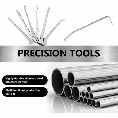 Automotive Pick And Hook Set- Precision Car Repair Tools, Durable Detailing Hooks For Auto Maintenance, Engine, Trim Remova