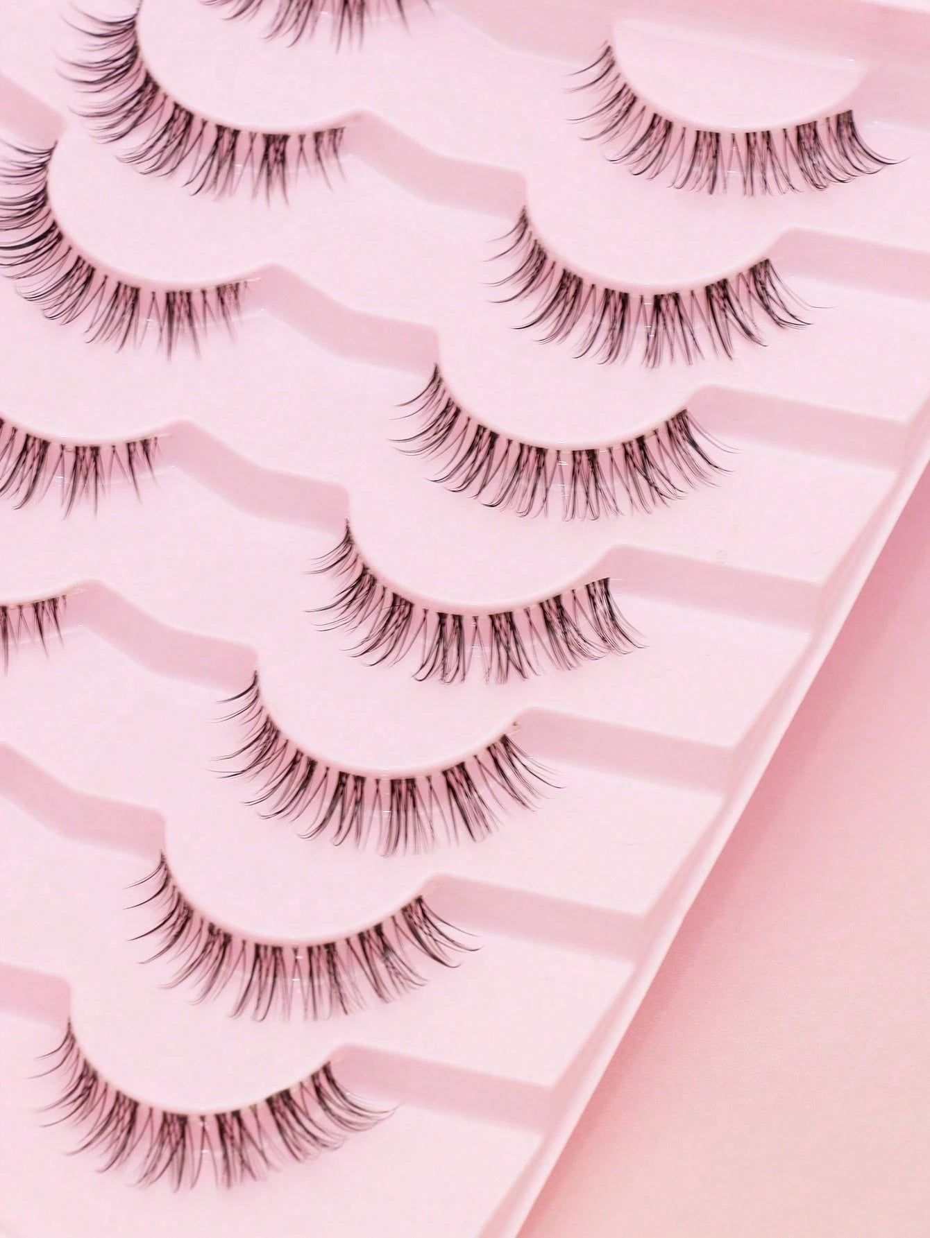 AYRMILLA 1/5/7 Pairs Natural False Eyelashes, Fluffy & Soft 3D Faux Lashes, Long & Silky, Suitable For Daily Work & Meetings, Comfortable Wear, Handmade, Extended Natural Voluminous False Eyelashes