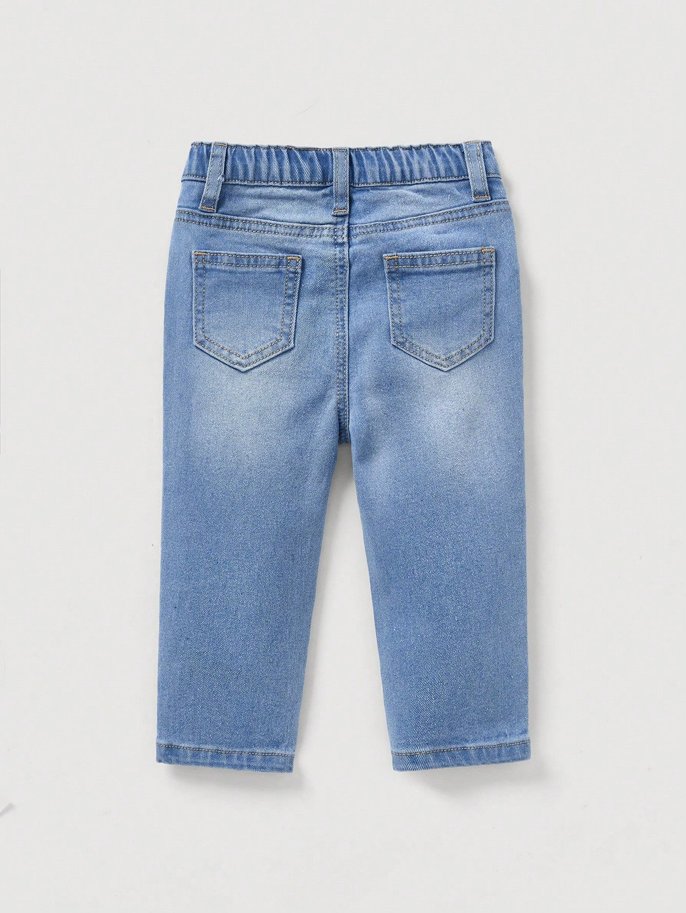 Baby Boys Casual Soft Cute Ripped Cat Whiskers High Stretch Skinny Black Denim Jeans,Casual And Versatile For Baby Boys Indoor/Outdoor Fall/Winter Clothes