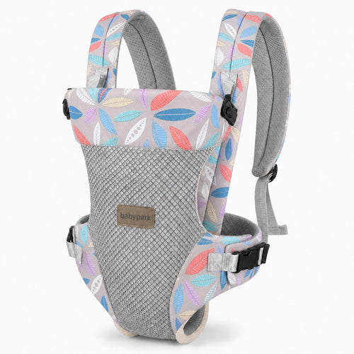 Baby Carrier For Infants And Toddlers, 4-In-1 Ergonomic Front And Back Baby Carrier, Breathable Mesh With Padded Shoulder StrapsFoldable Head Support