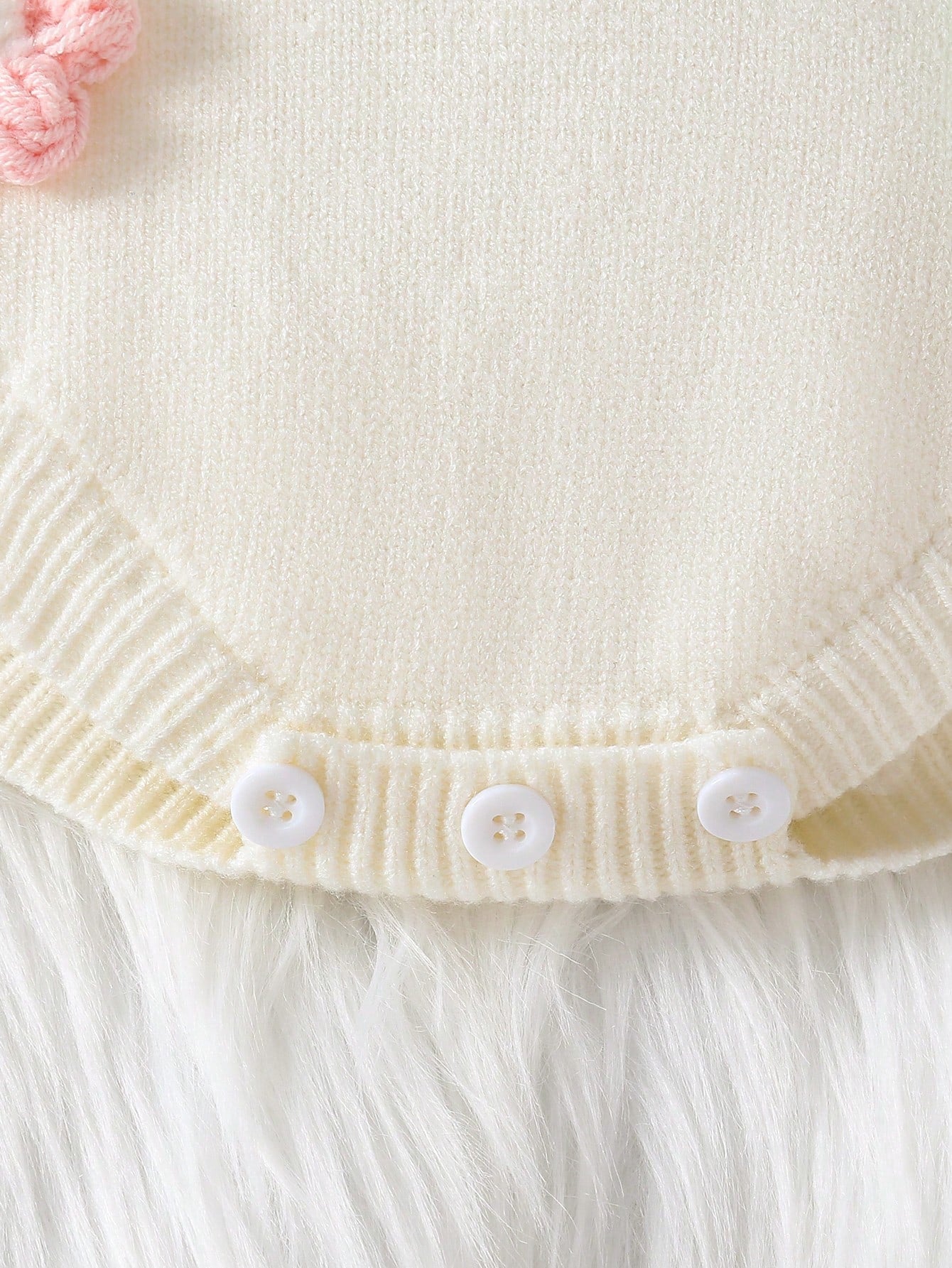 Baby Girls Sweater Onesies, Infant Girls Knit Bodysuit, Short Crawl Suit, Apricot Color, Versatile Daily Casual, Rainbow Striped, Handmade Crochet Floral, Heavy Workmanship, Exquisite, Cute, Com