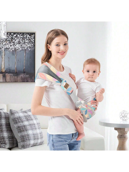Baby Sling Carrier, Child Compact Hipseat One-Shoulder Carrier Portable Lightweight Baby Carrier Sling Hip Newborn To Toddler For Infants Carrying Up To 35 Lbs