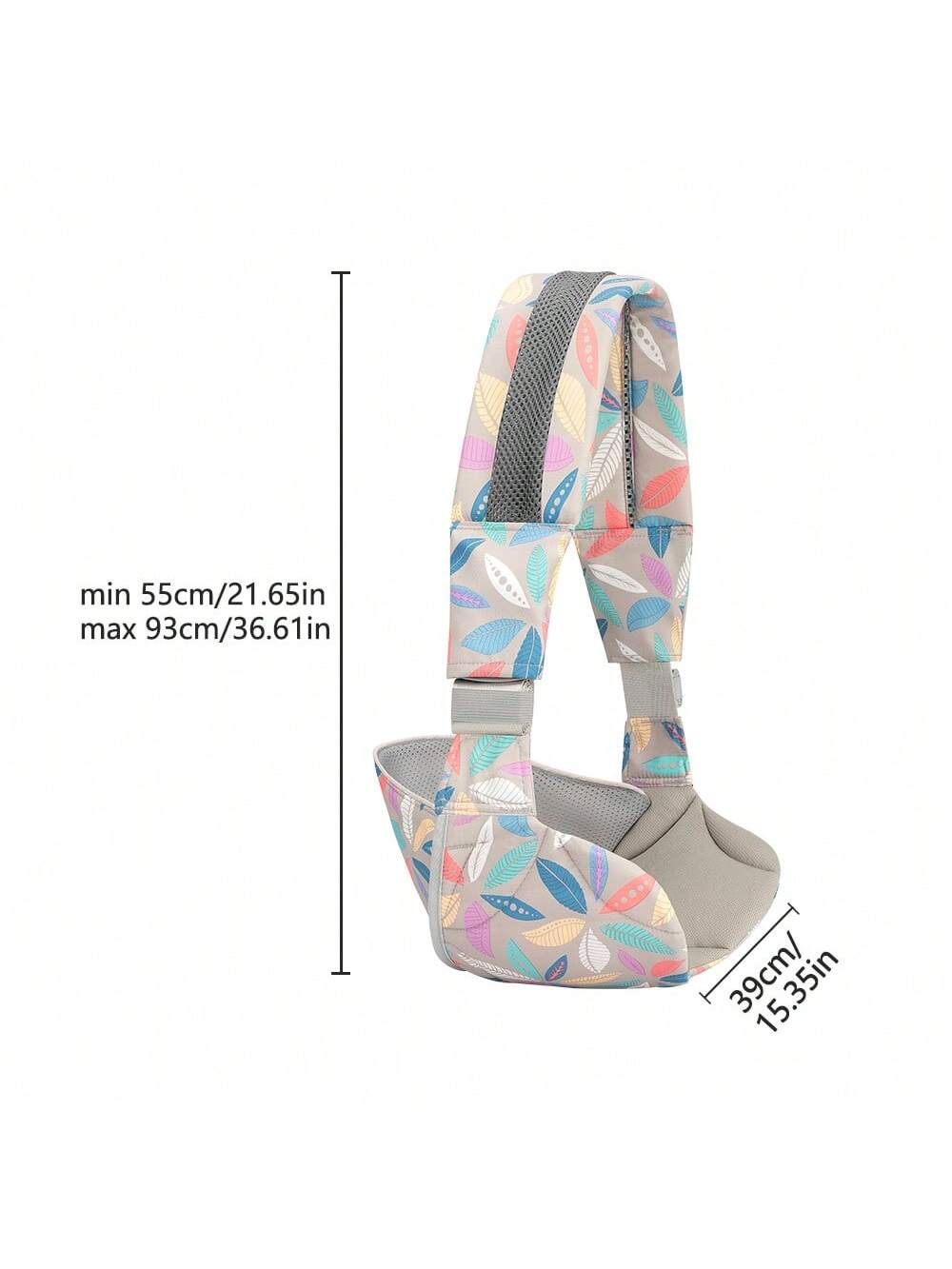 Baby Sling Carrier, Child Compact Hipseat One-Shoulder Carrier Portable Lightweight Baby Carrier Sling Hip Newborn To Toddler For Infants Carrying Up To 35 Lbs