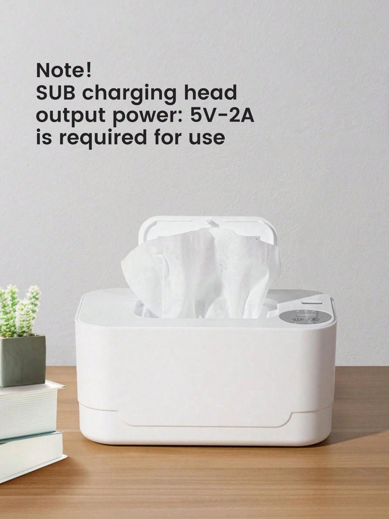 Baby Wet Wipes Warmer, Portable Heated Wipe Dispenser, Moisturizing Constant Temperature Warmer For Wet Tissue