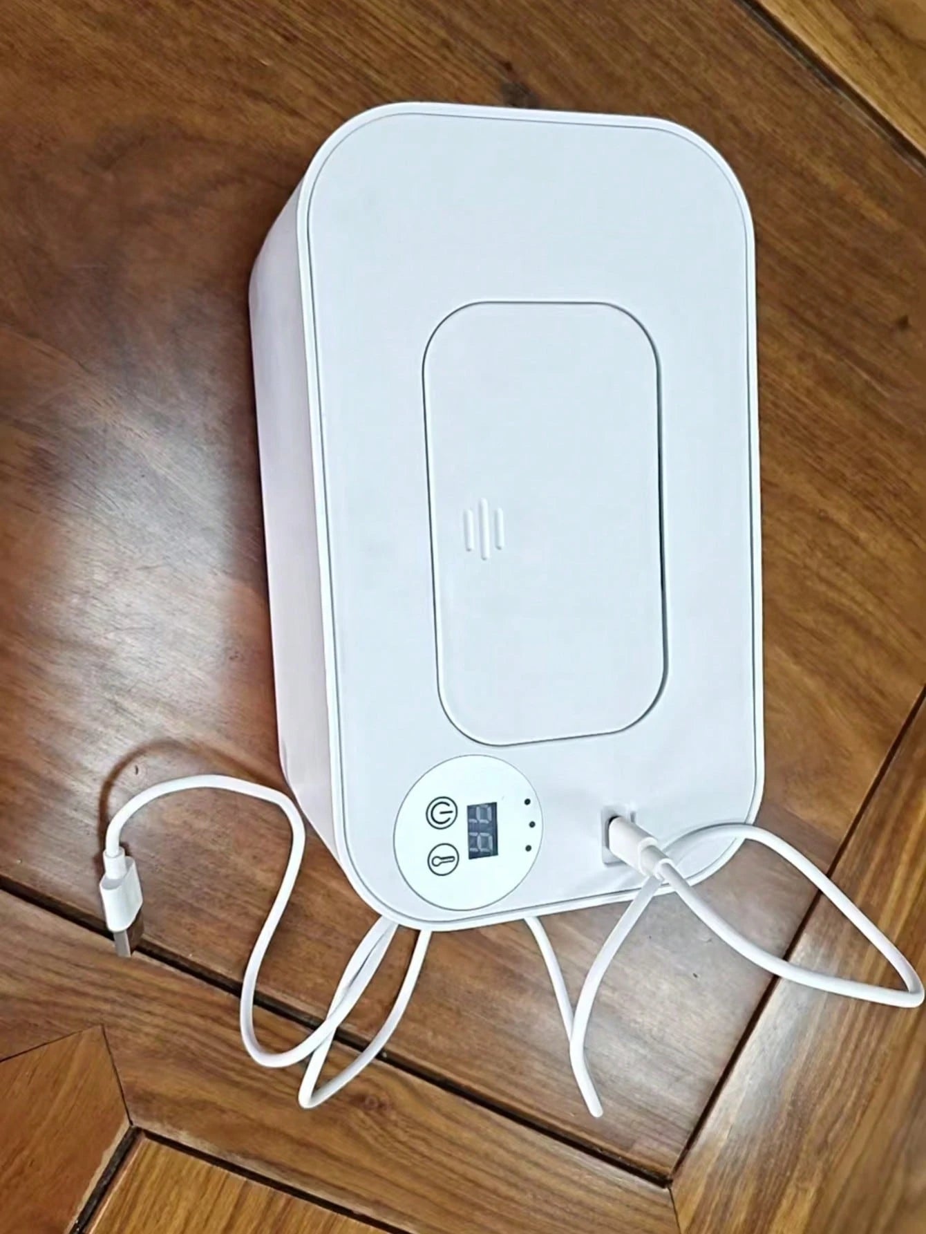 Baby Wet Wipes Warmer, Portable Heated Wipe Dispenser, Moisturizing Constant Temperature Warmer For Wet Tissue